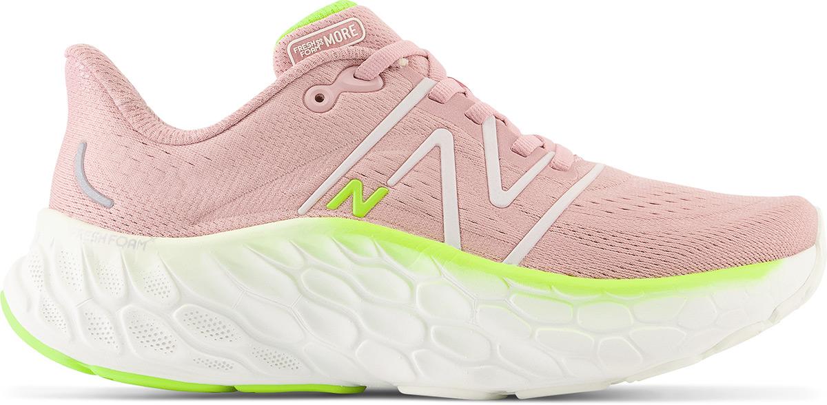 New Balance Womens More V4 Running Shoes - Pink Moon