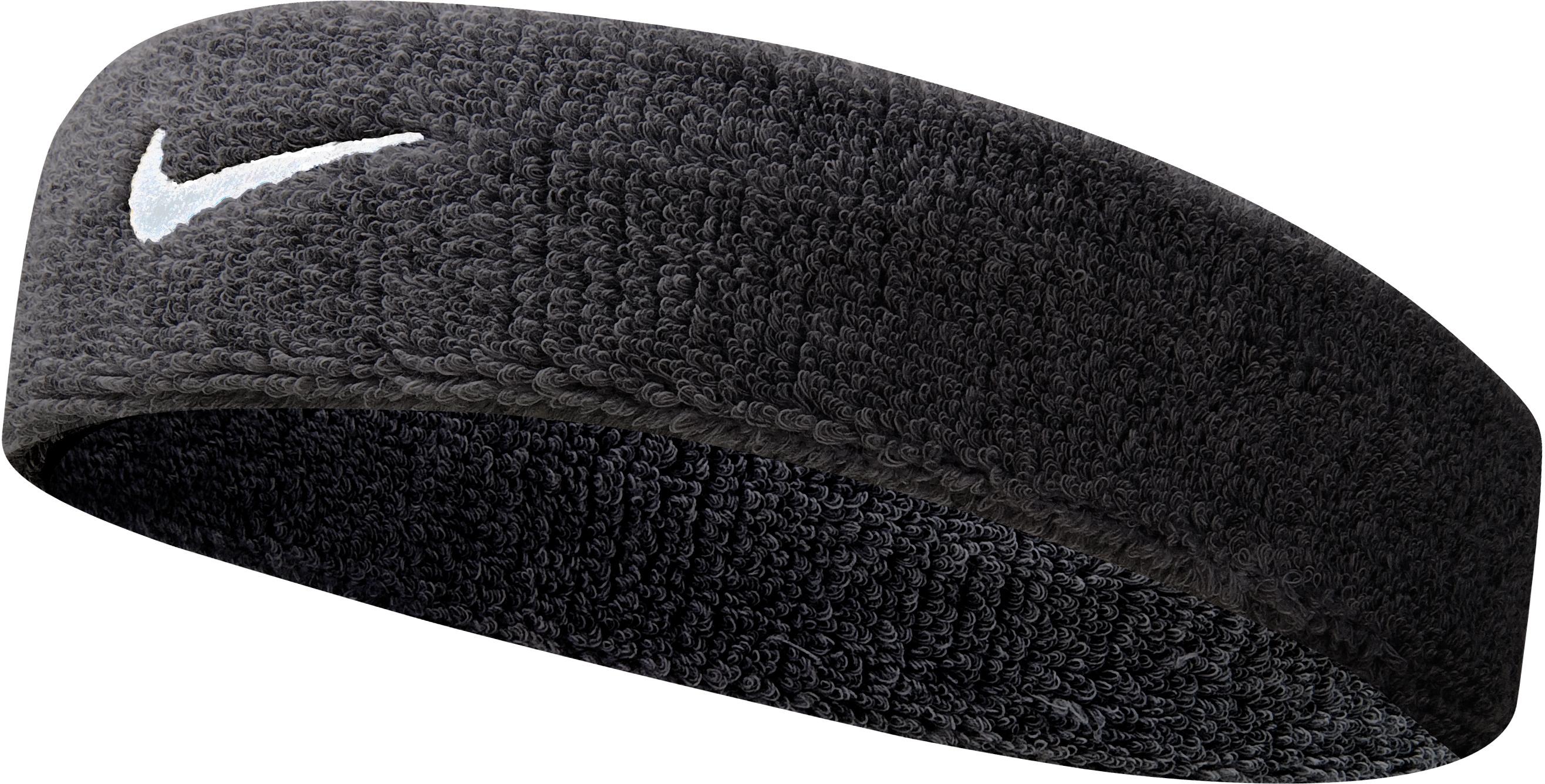 Nike Swoosh Headbands - Black/white
