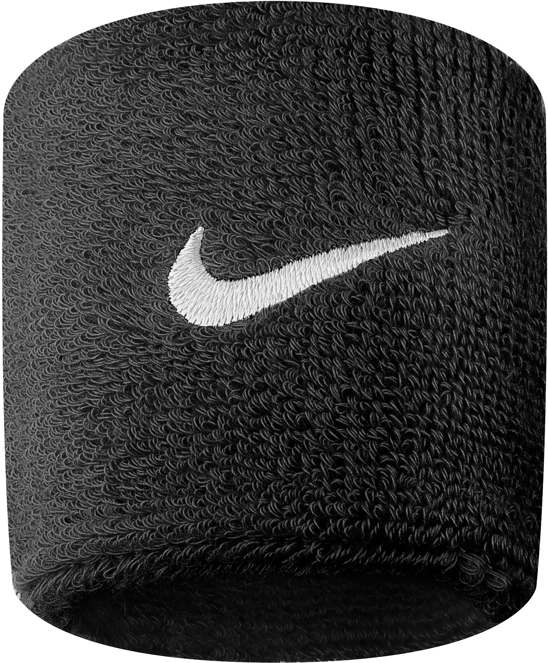 Nike Swoosh Wristband - Black/white