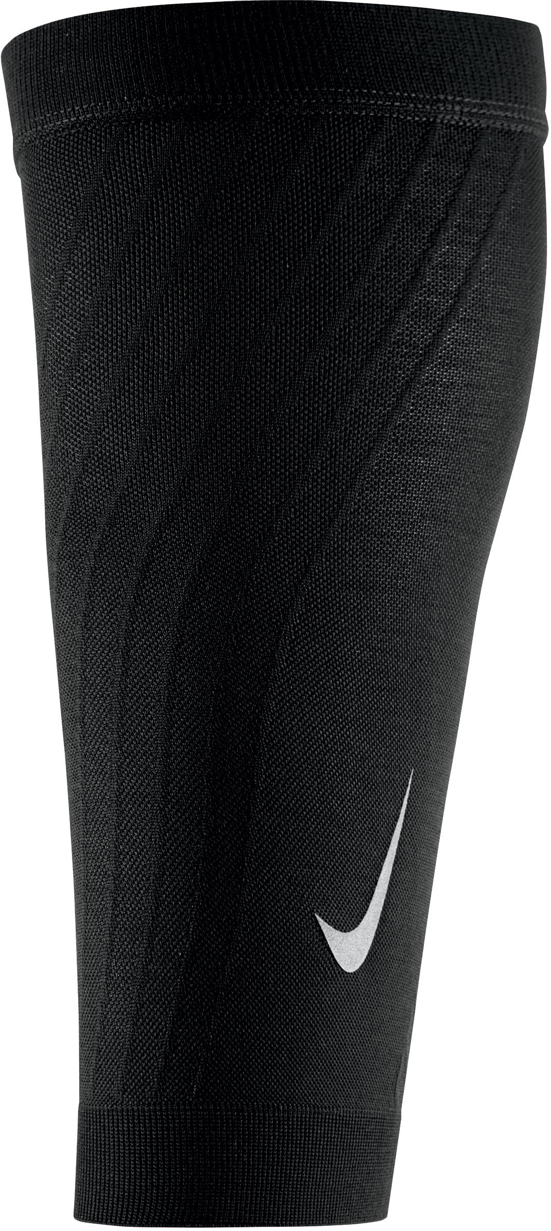 Nike Zoned Support Calf Sleeves - Black/silver