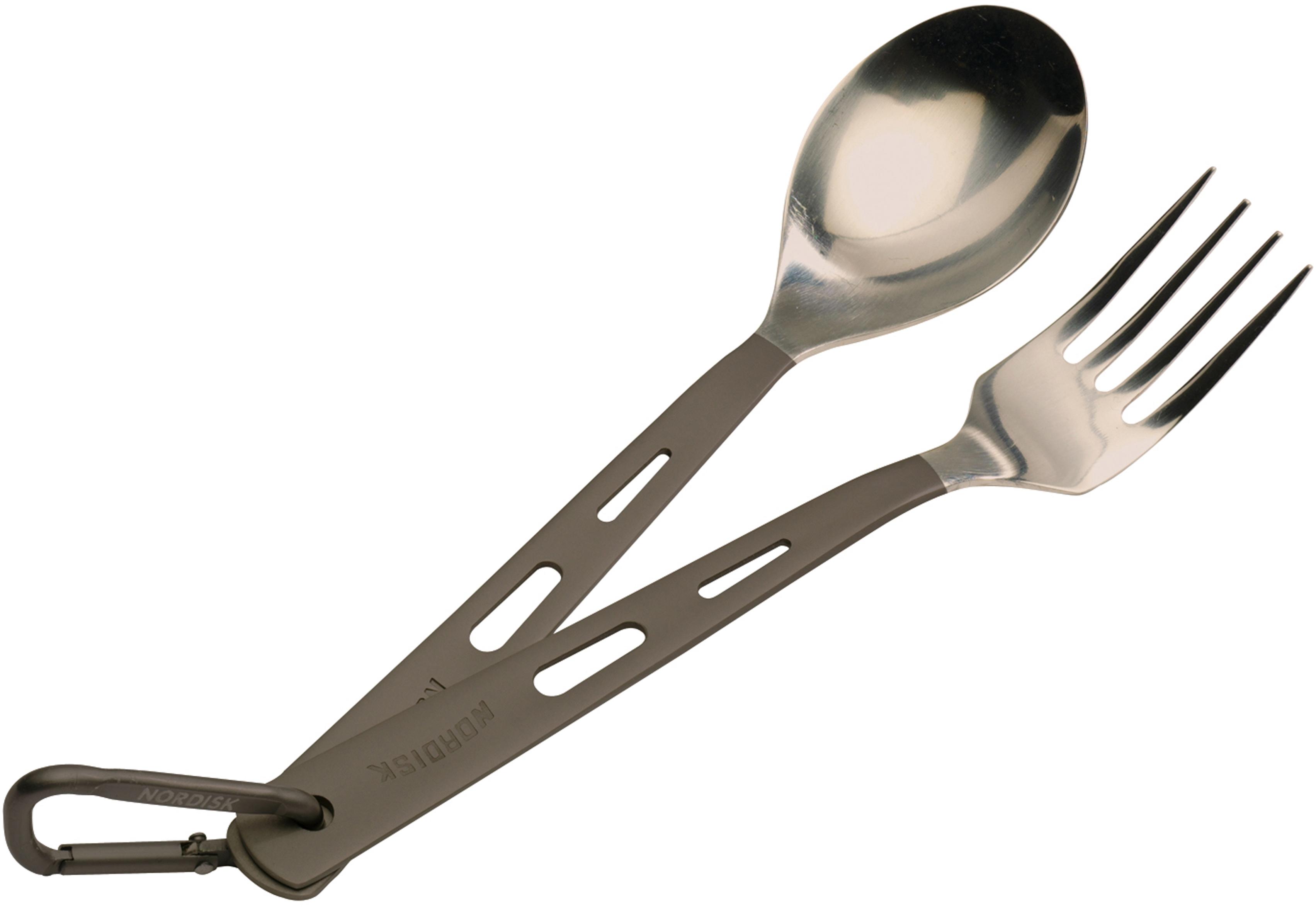 Nordisk Titanium Cutlery Set (2 Piece) - Silver