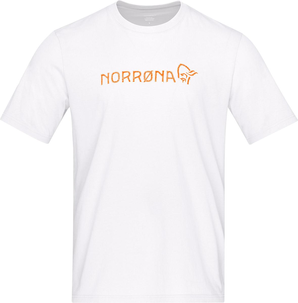 Norrna /29 Cotton Big Stitch T-shirt - Pure White