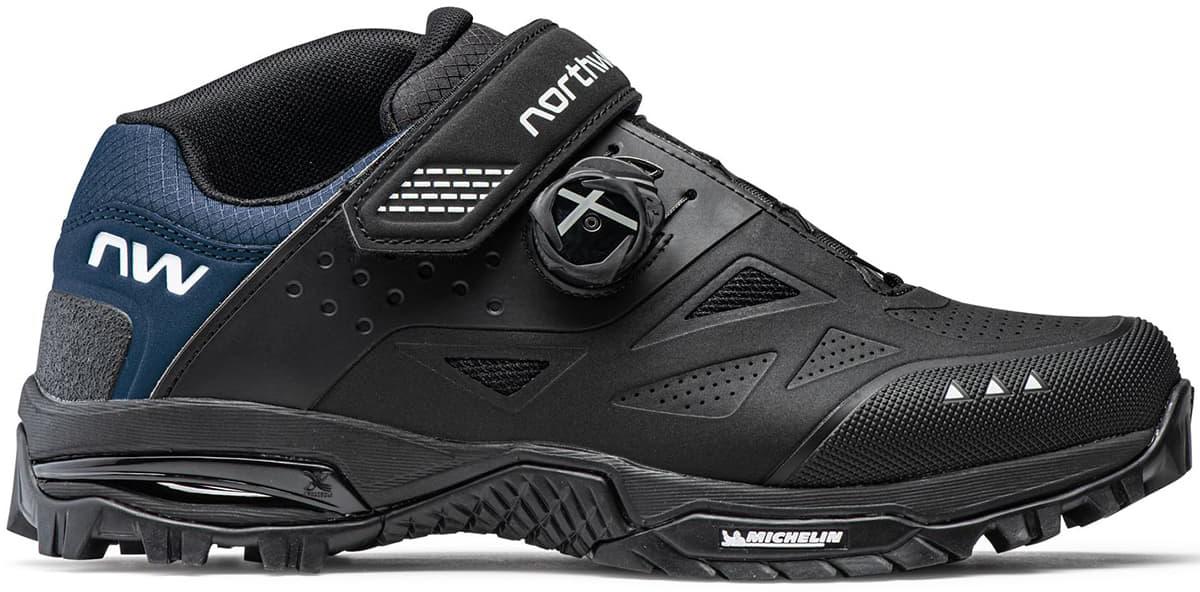 Northwave Enduro Mid 2 Mtb Shoes - Black/dark Blue