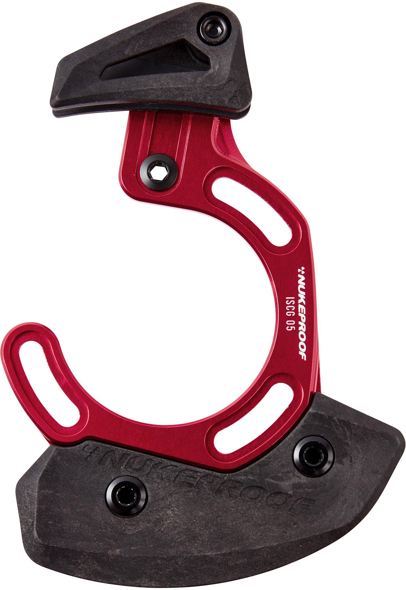Nukeproof Chain Guide Iscg 05 Top Guide With Bash - Red -black