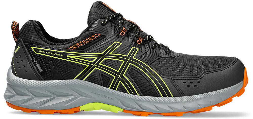 Asics Gel-venture 9 Wp Trail Shoes - Graphite Grey/neon Lime