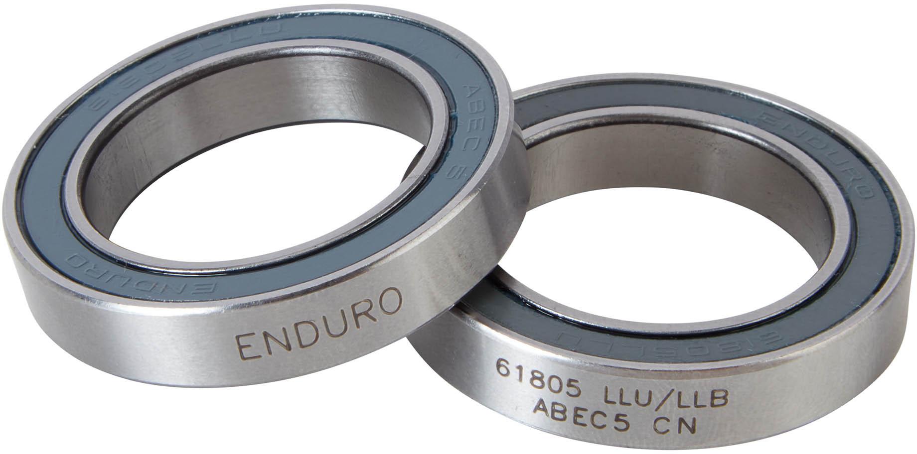 Nukeproof Enduro 61805 Abec5 V2 Hub Bearing Pair - Silver