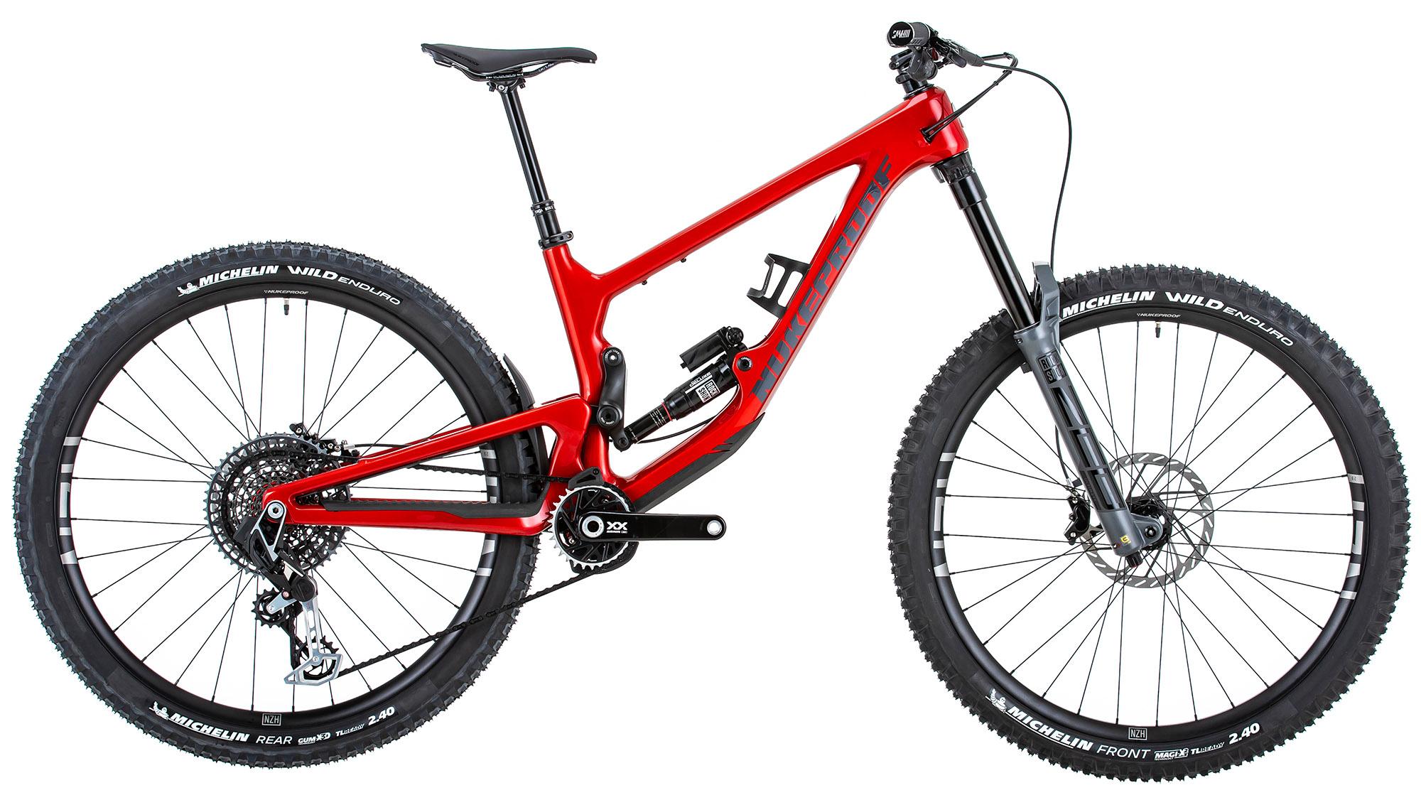 Nukeproof Giga 290 Rs Carbon Mountain Bike (xx Eagle Trans) - Racing Red