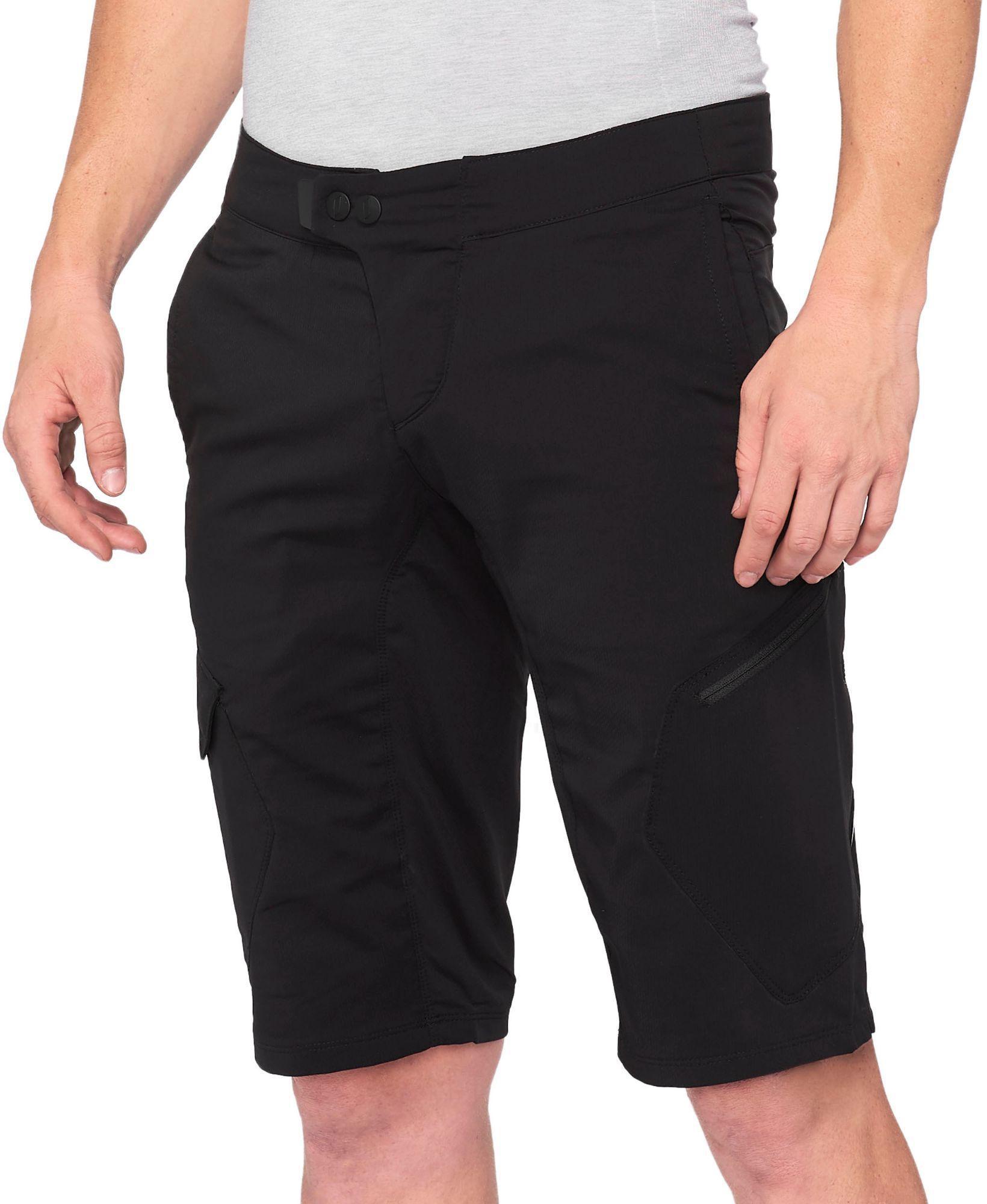 100% Ridecamp Shorts - Black