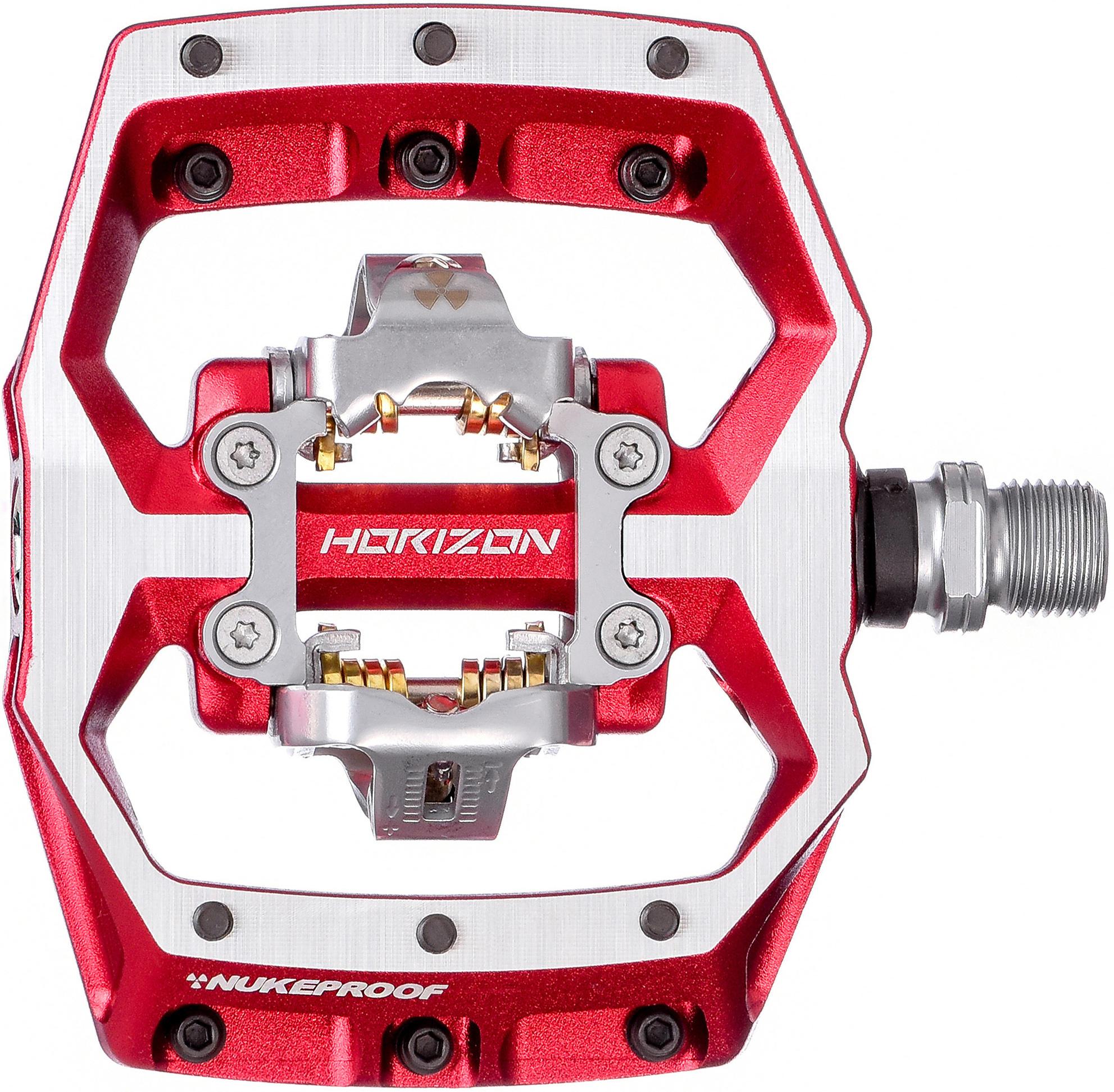 Nukeproof Horizon Cl Crmo Downhill Pedals - Red