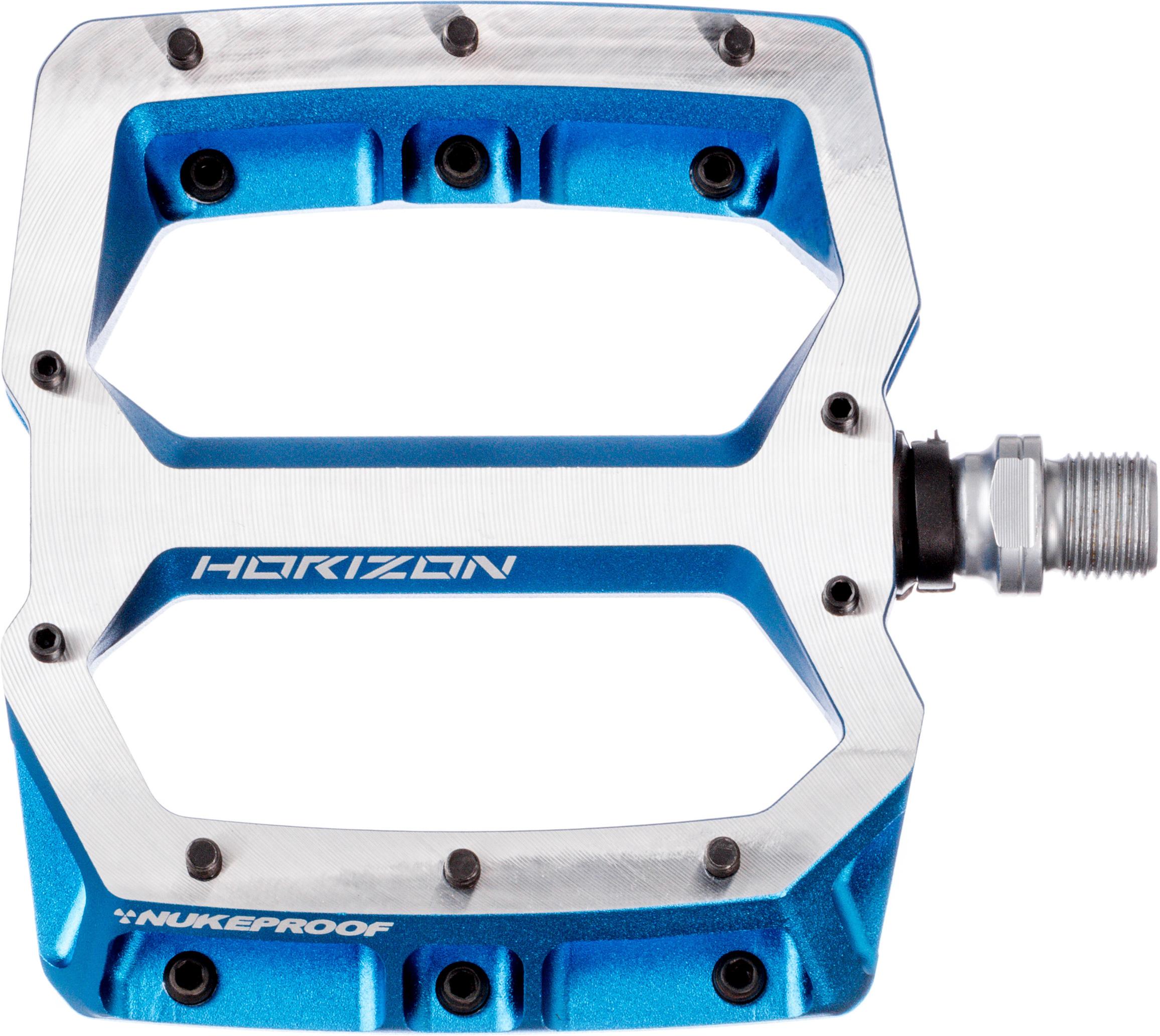 Nukeproof Horizon Pro Downhill Flat Pedals - Blue