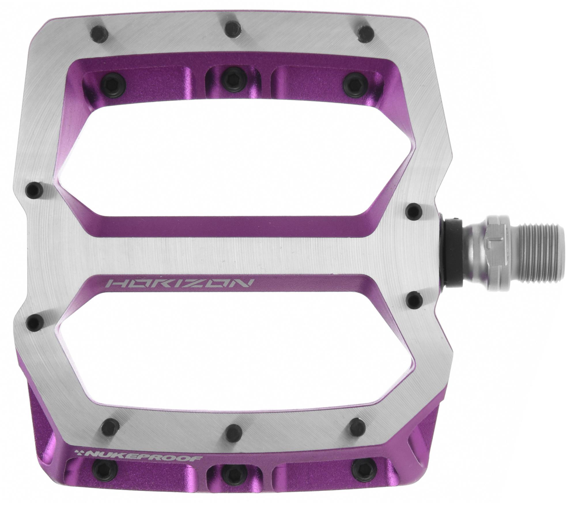 Nukeproof Horizon Pro Downhill Flat Pedals - Purple
