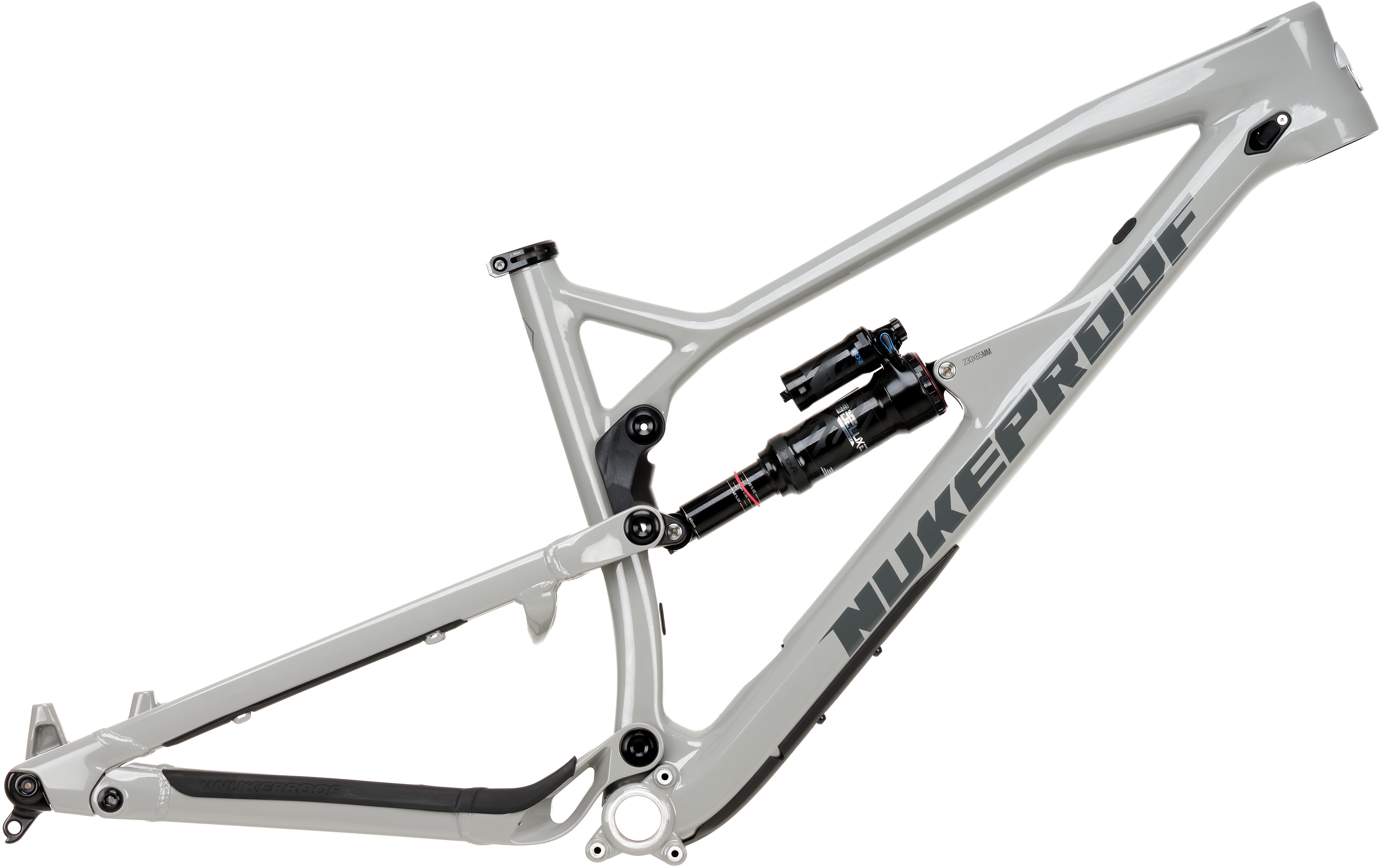 Nukeproof Mega 275 Carbon Mountain Bike Frame (2020) - Concrete Grey