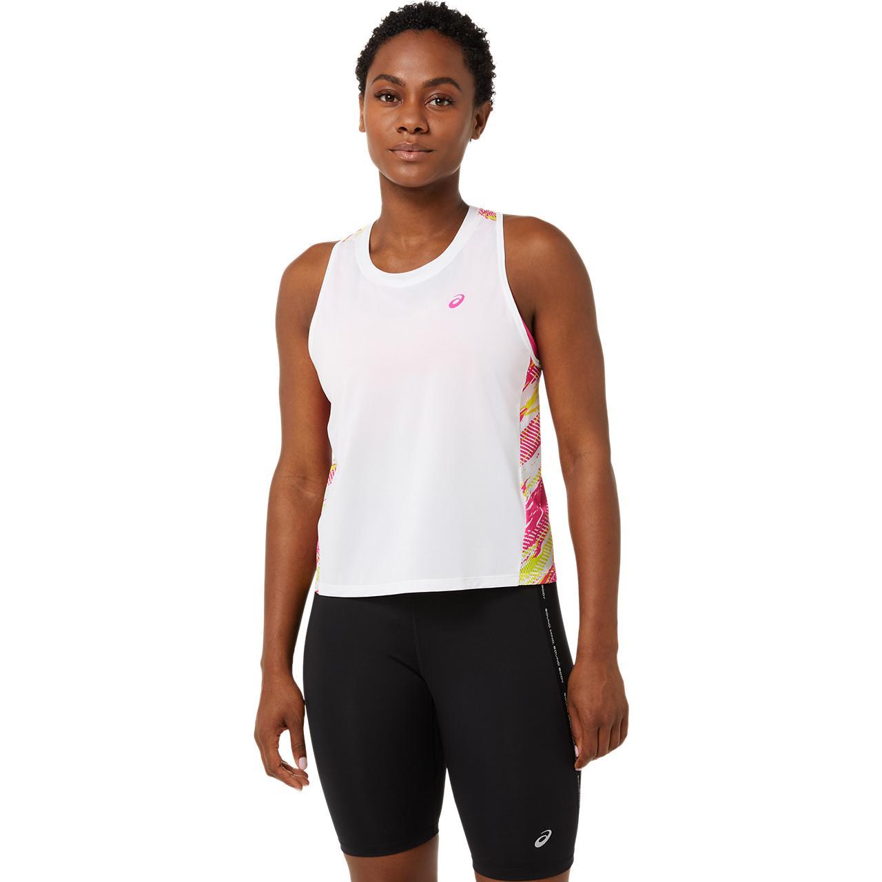 Asics Womens Color Injection Tank - Pink Glo