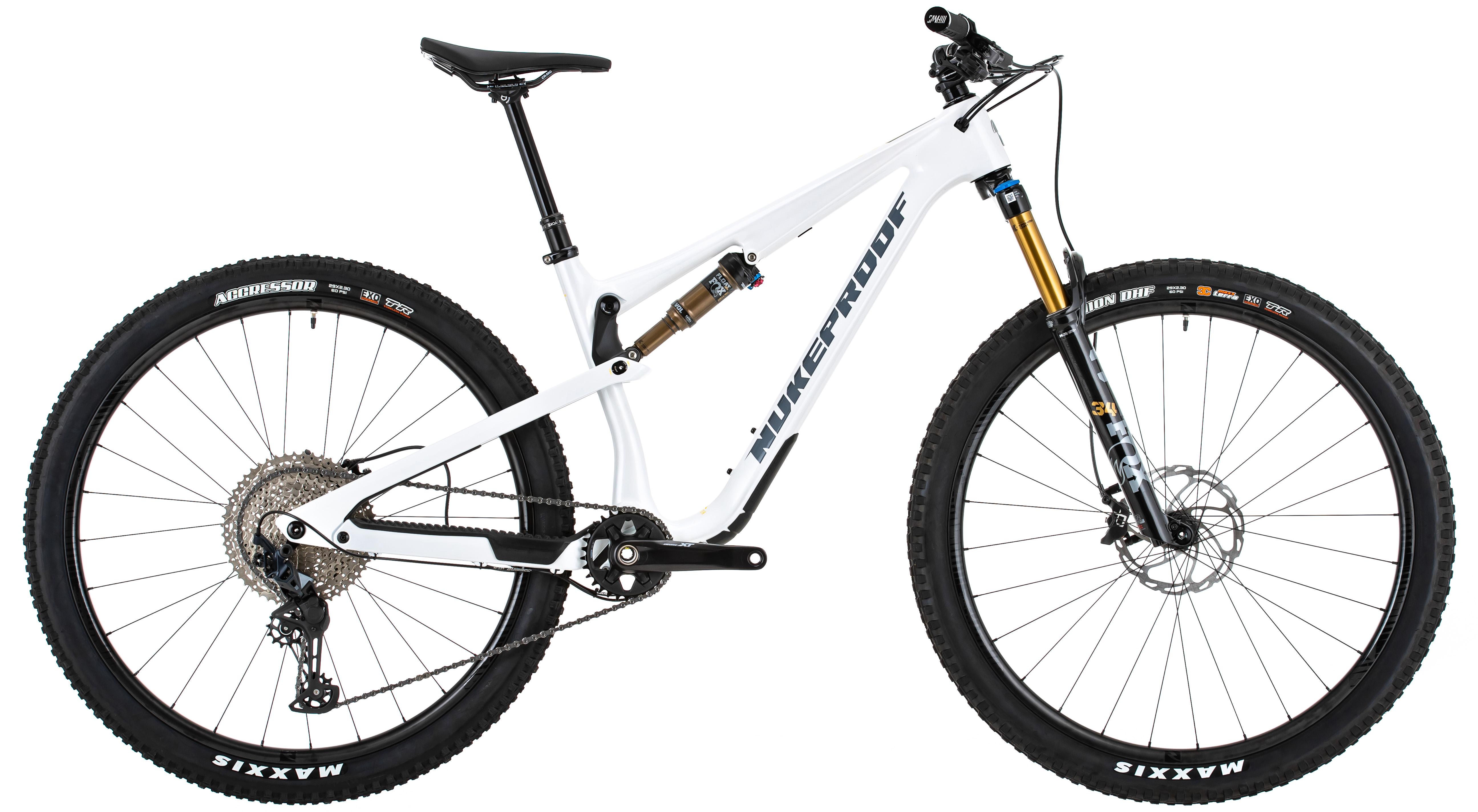 Nukeproof Reactor 290 St Factory Carbon Bike - Off White