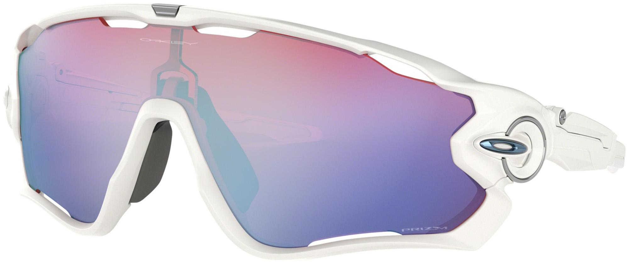 Oakley Jawbreaker White Prizm Sapphire Sunglasses