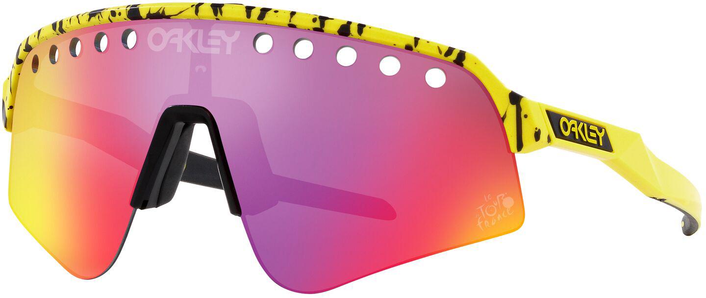 Oakley Sutro Lite Sweep Tdf Splatter Prizm Road Sunglasses