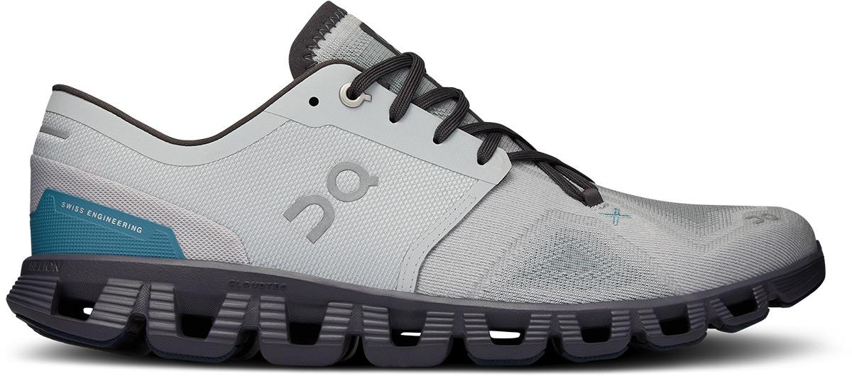 On Cloud X 3 Running Shoes - Glacier / Iron