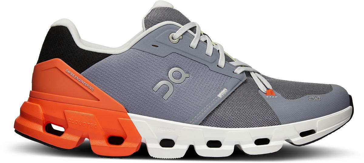 On Cloudflyer 4 Running Shoes - Fossil / Flame