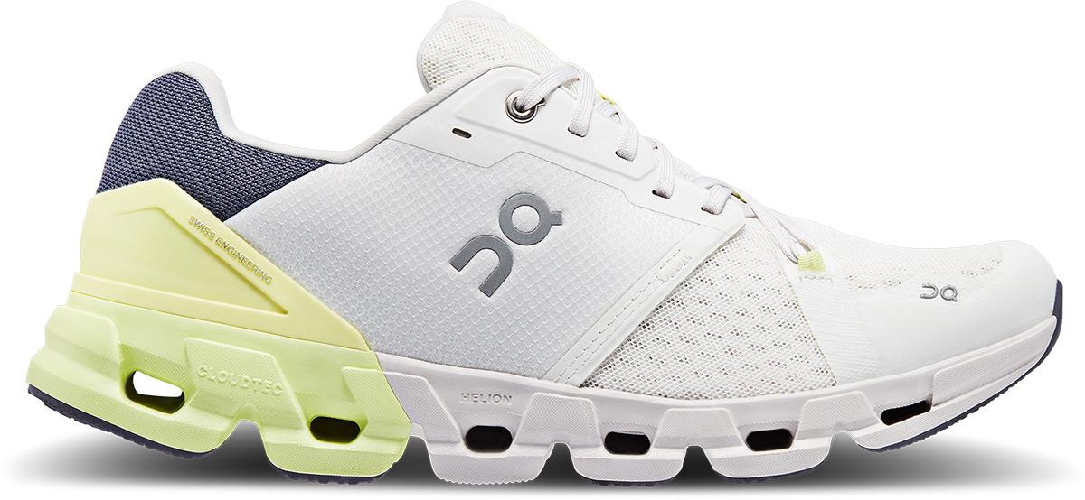 On Cloudflyer 4 Running Shoes - White/hay