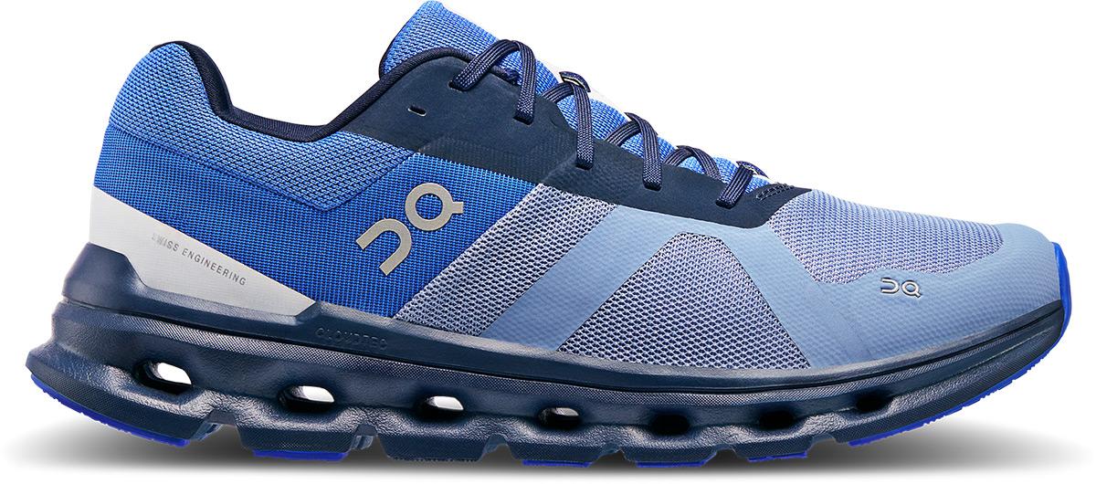 On Cloudrunner Running Shoes - Shale/cobalt