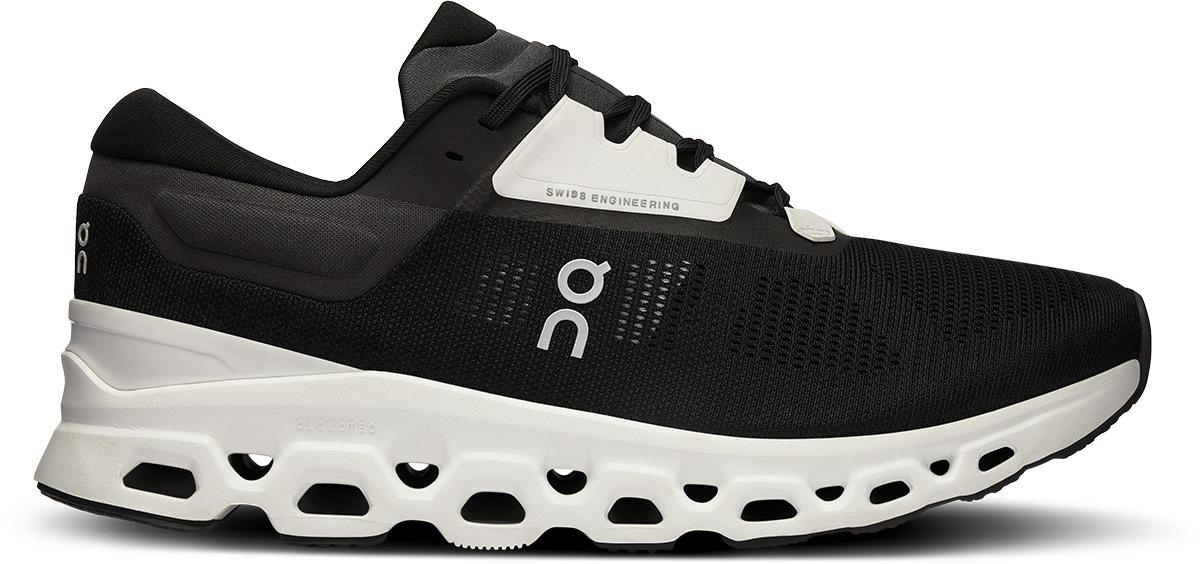 On Cloudstratus 3 Running Shoes - Black / Frost