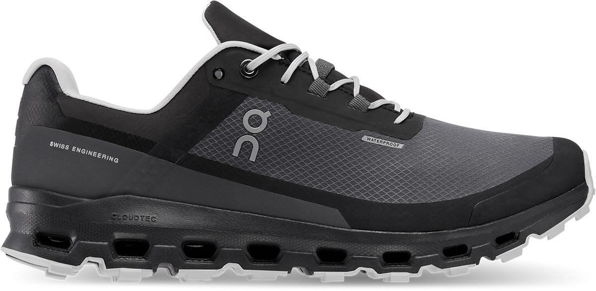 On Cloudvista Waterproof Trail Running Shoes - Eclipse/black