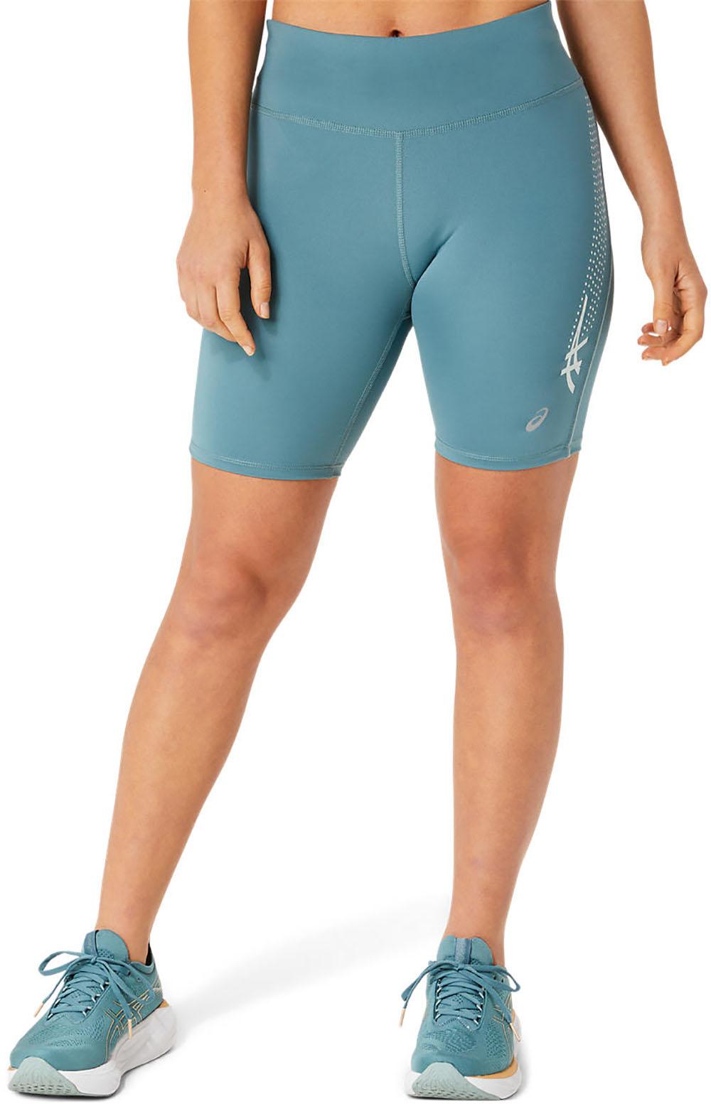 Asics Womens Icon Sprinter Shorts - Foggy Teal / Pure Aqua