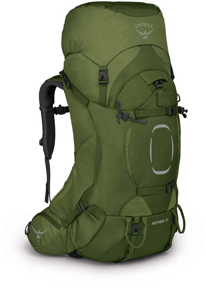 Osprey Aether 55 Backpack - Garlic Mustard Green