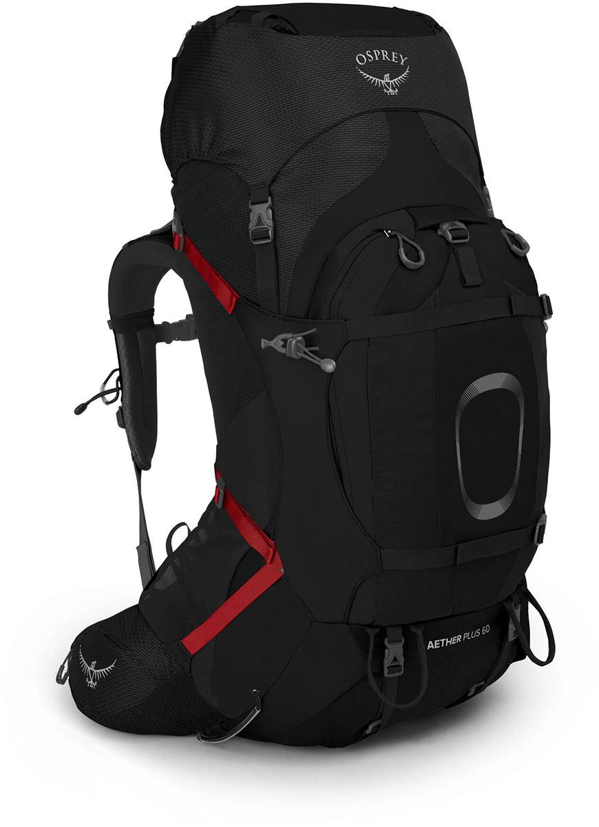 Osprey Aether Plus 60 Backpack - Black