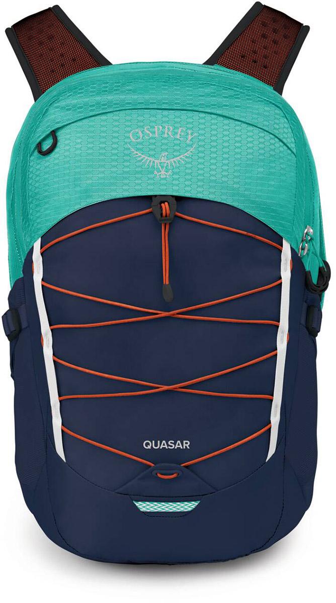 Osprey Quasar Backpack - Reverie Green/cetacean Blue