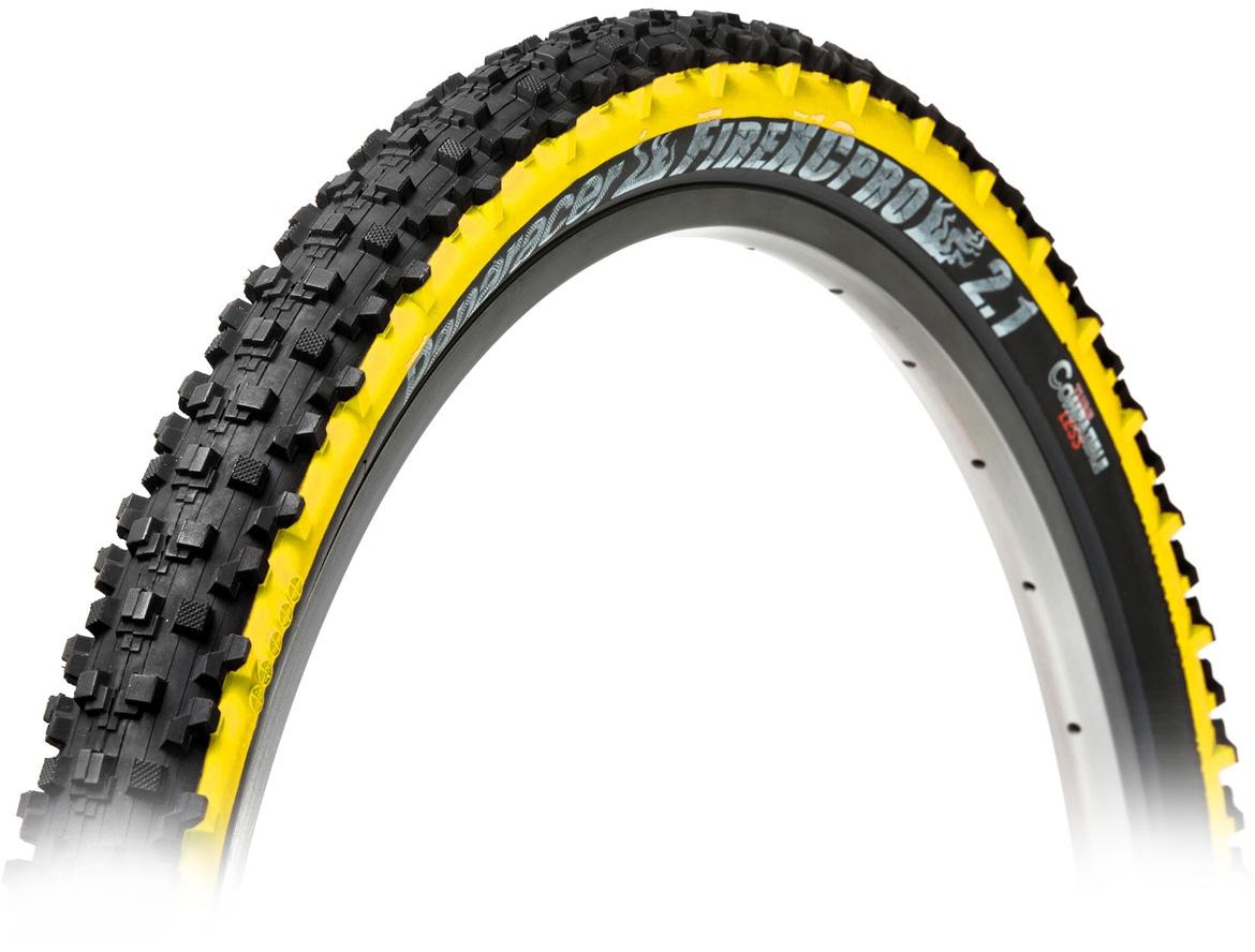 Panaracer Fire Xc Pro Tlc Folding Mtb Tyre - Black/yellow