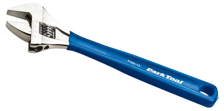 Park Tool 12 Inch Adjustable Spanner Paw-12 - Blue/silver