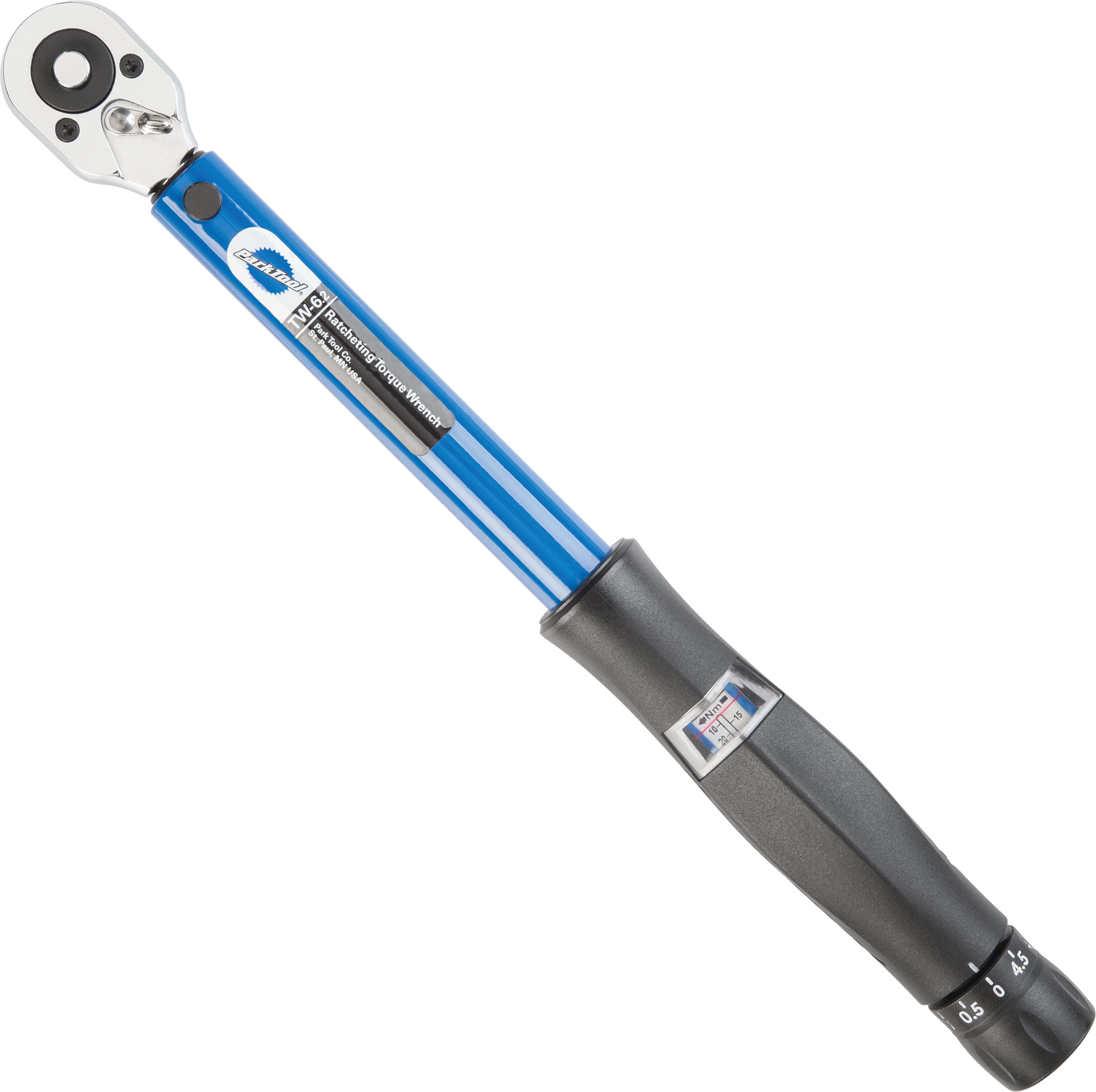 Park Tool Ratcheting Torque Wrench Tw-6.2 - Blue/black