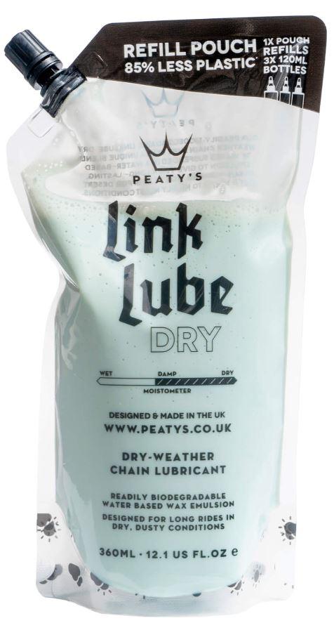 Peatys Linklube Dry Refill Pouch - Black