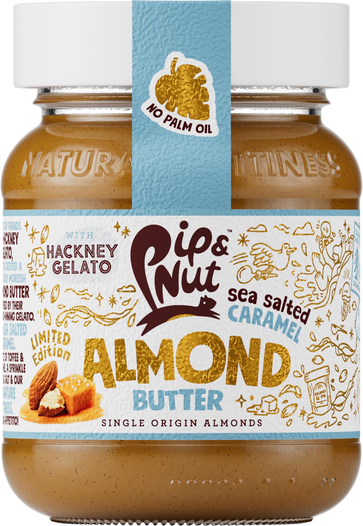 PipandNut Limited Edition Hackney Gelato Salted Caramel Almond Butter (170g)