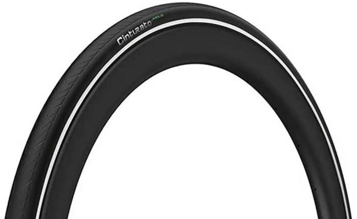 Pirelli Cinturato Velo Tlr Reflective Road Tyre - Black/reflex