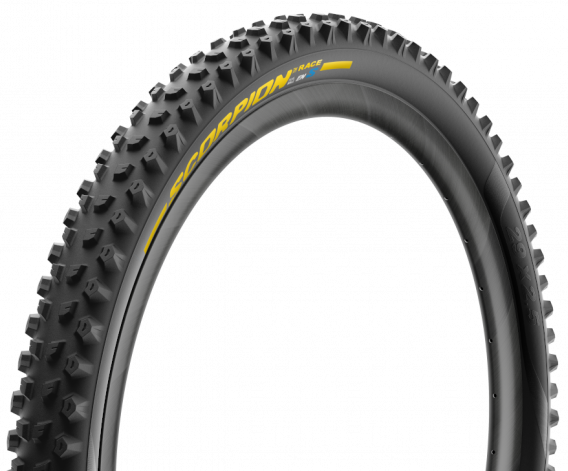 Pirelli Scorpion Race Enduro Soft Terrain Dualwall Tyre - Black/yellow