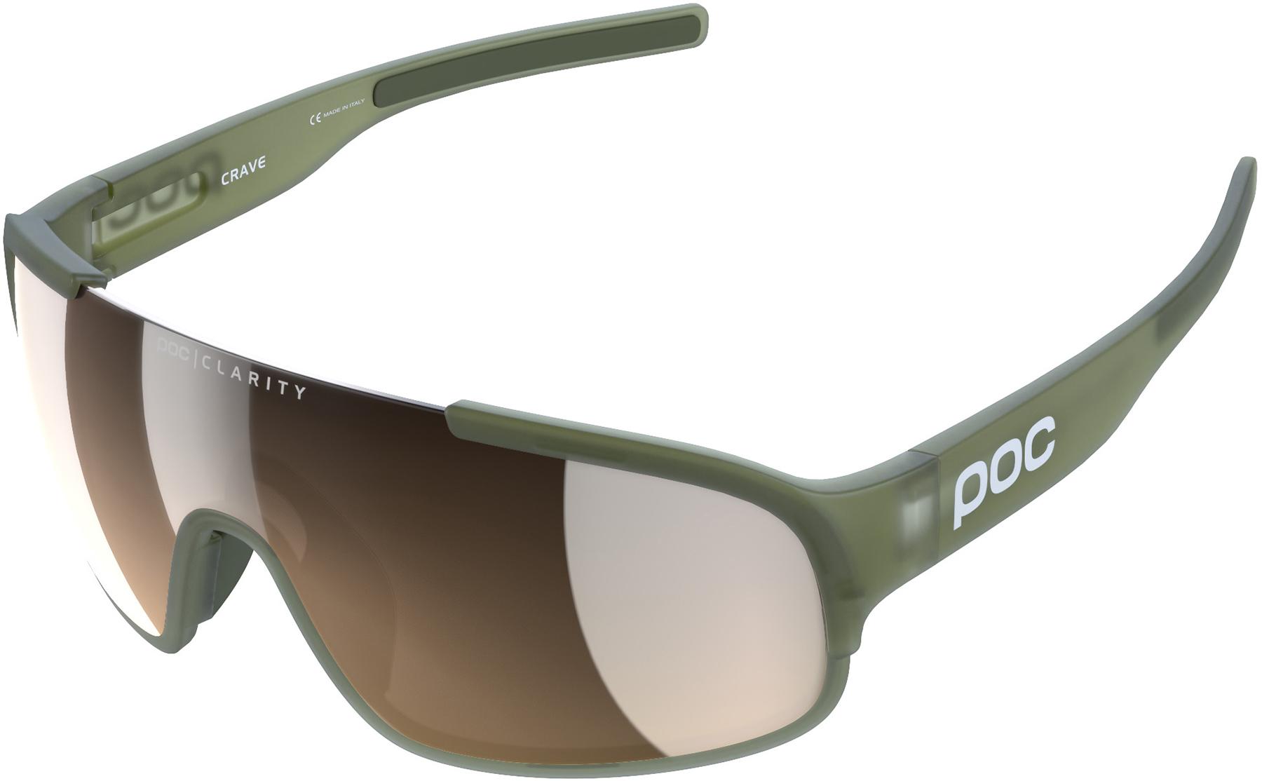 Poc Crave Sunglasses - Epidote Green Translucent
