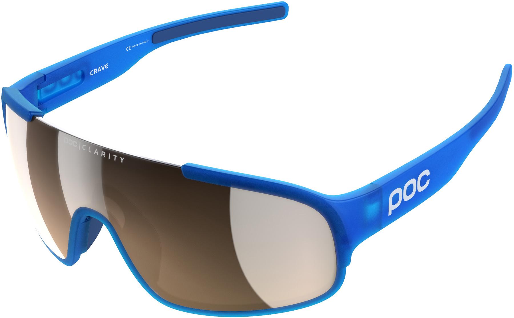 Poc Crave Sunglasses - Opal Blue Translucent
