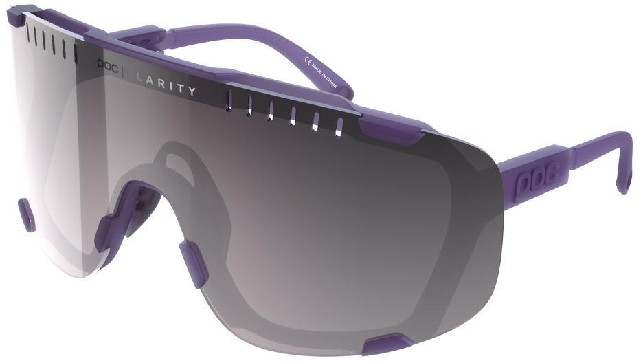 Poc Devour Sunglasses - Sapphire Purple Translucent