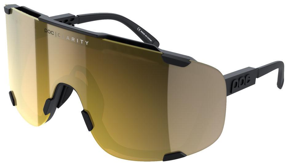 Poc Devour Sunglasses Road Lens - Black/gold