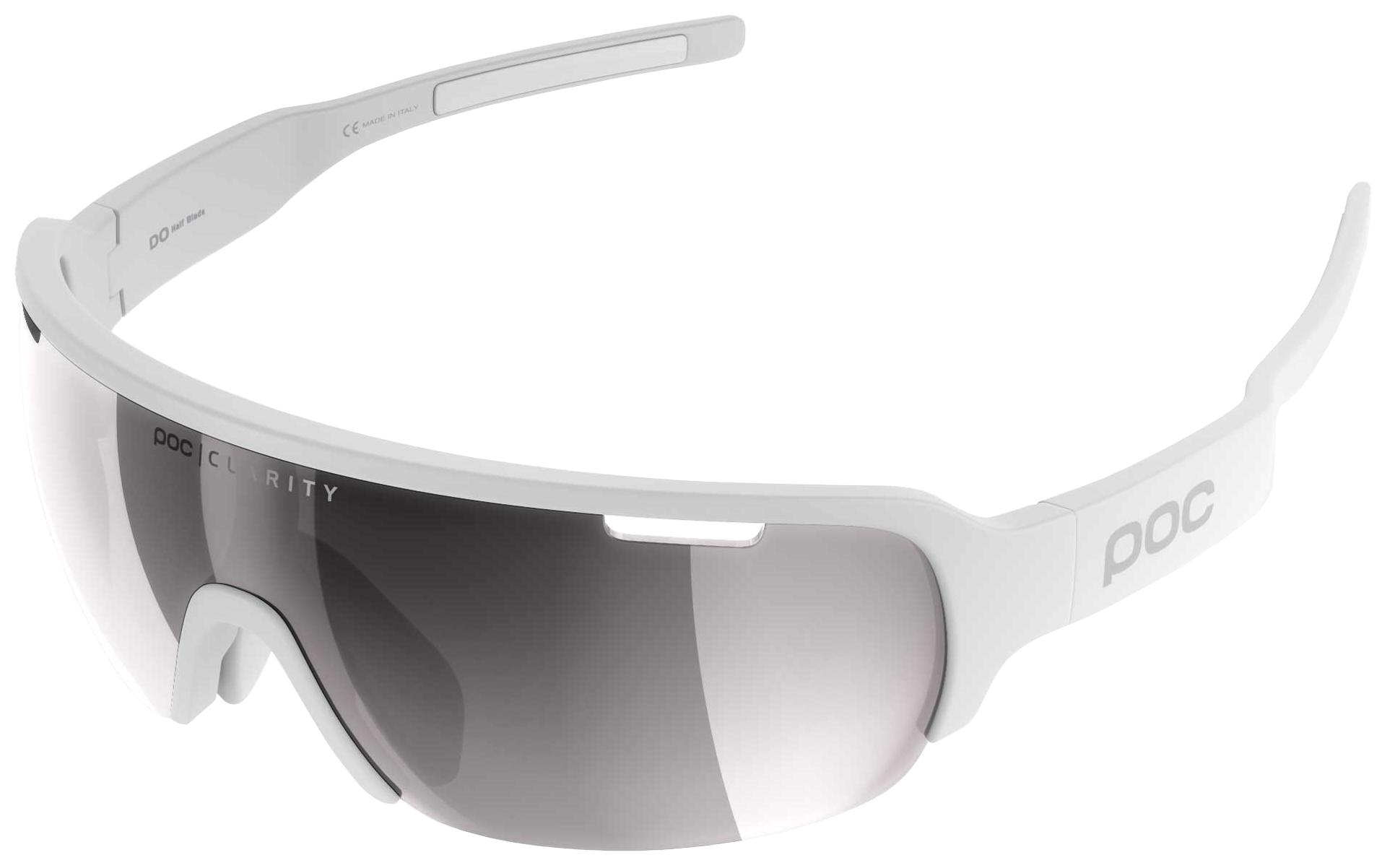 Poc Do Half Blade Clarity Avip Sunglasses - Hydrogen White/silver Mirror
