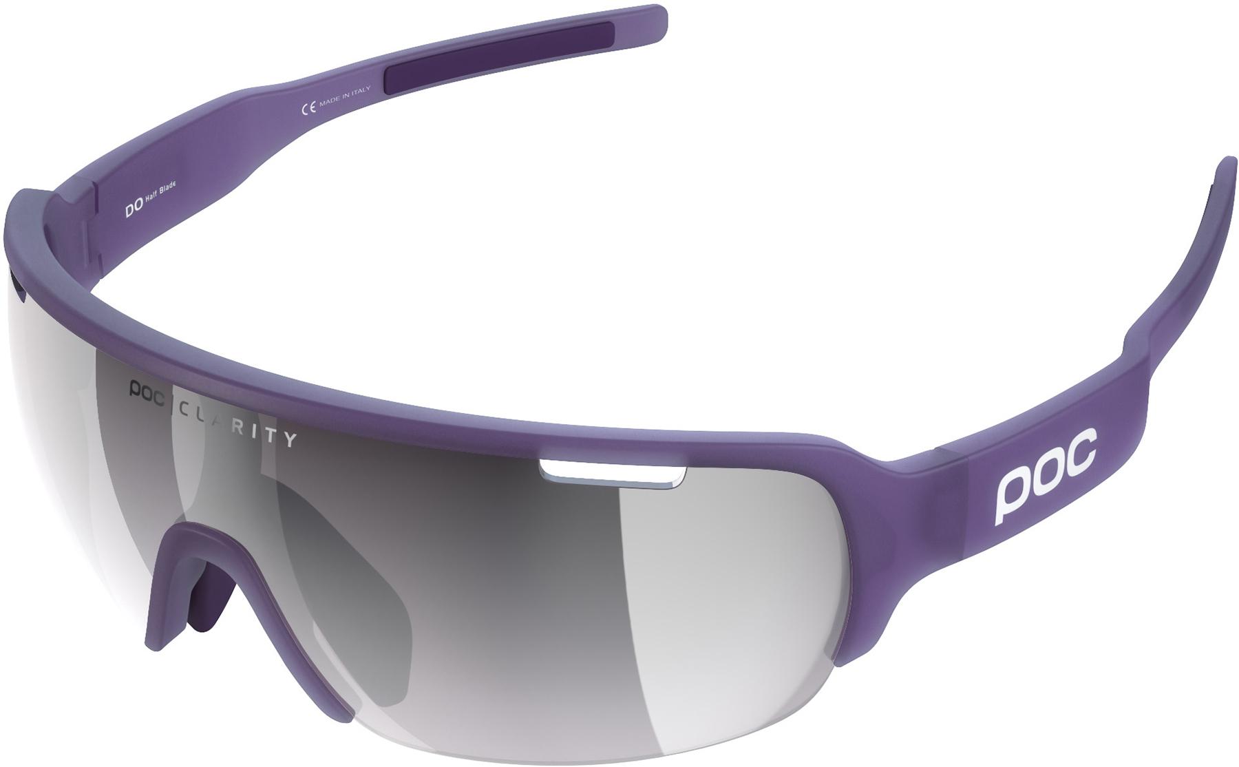 Poc Do Half Blade Clarity Avip Sunglasses - Sapphire Purple Translucent
