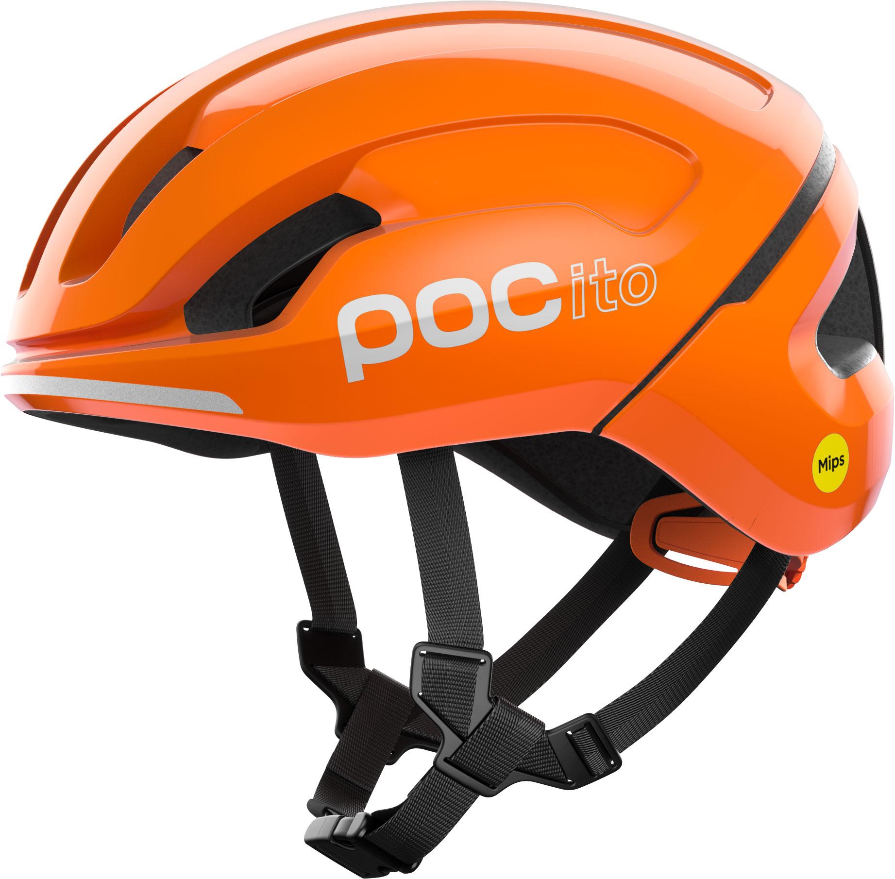 Poc Pocito Kids Omne Mips Helmet Pink S - Fluorescent Orange