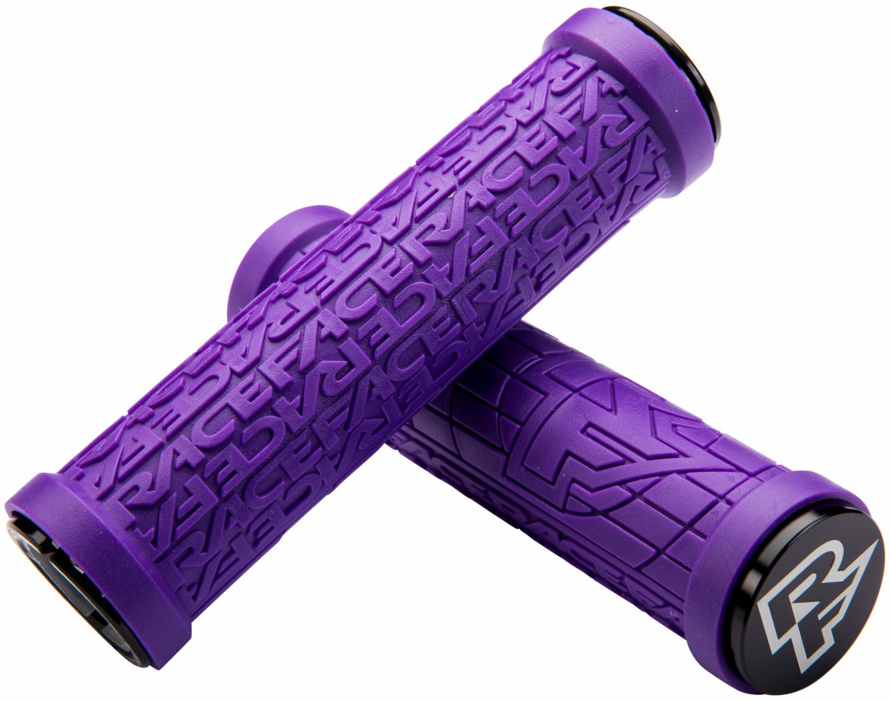 Race Face Grippler Lock-on Handlebar Grips - Purple