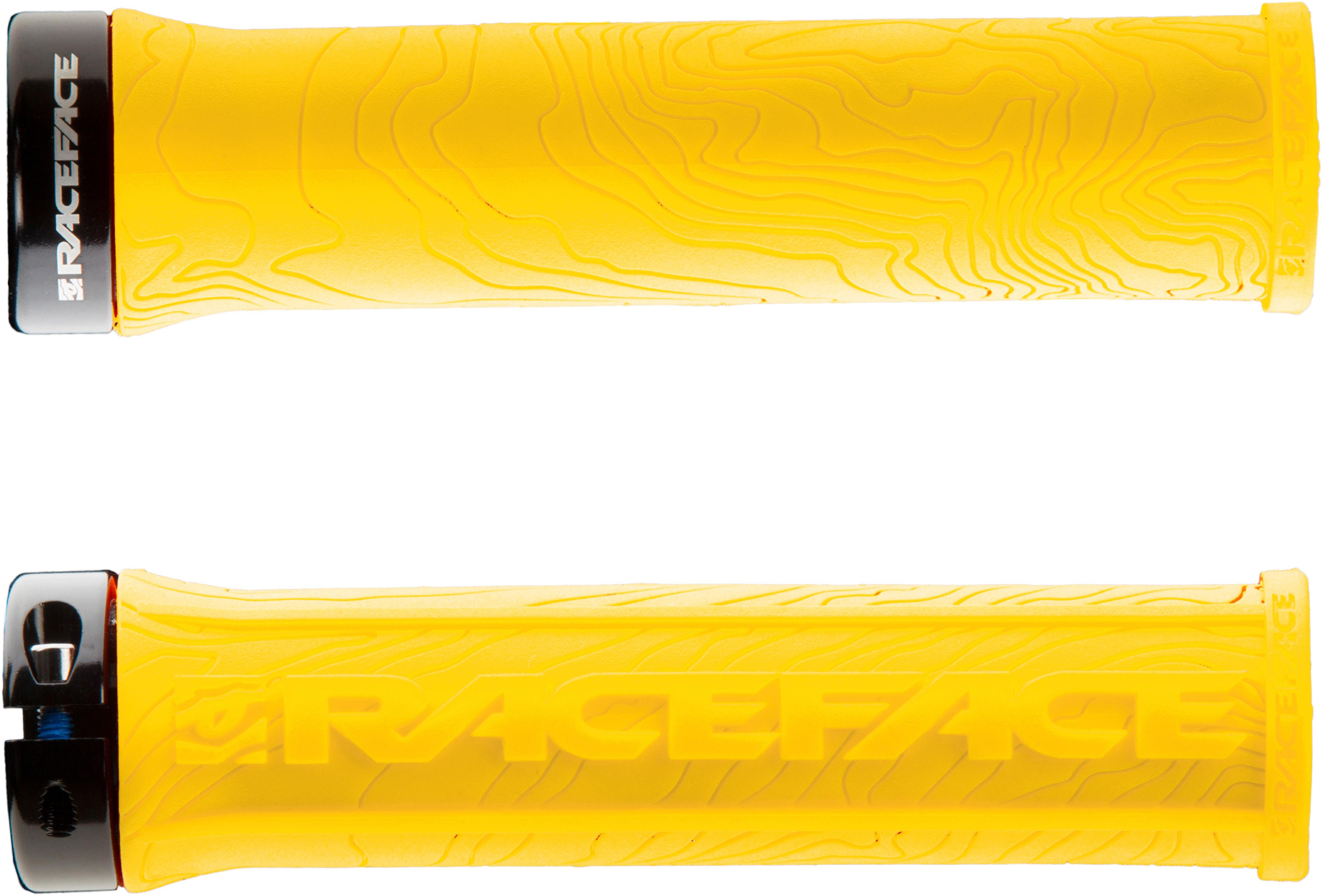 Race Face Half Nelson Lock-on Grips - Yellow