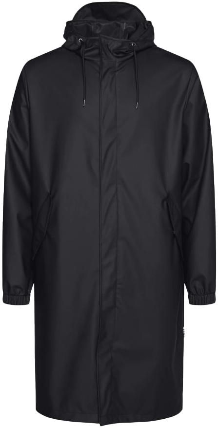 Rains Fishtail Waterproof Parka Jacket - Black