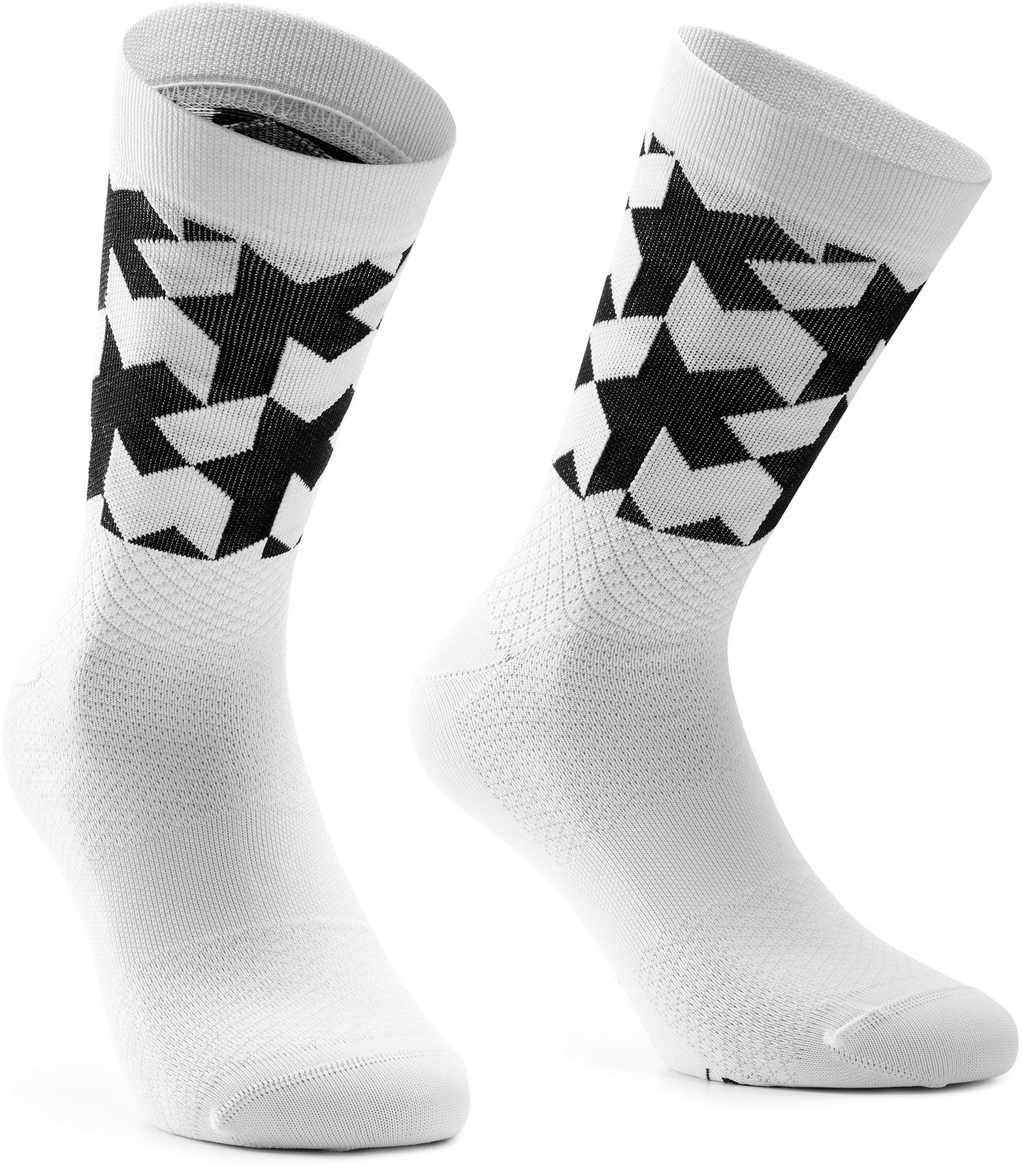 Assos Monogram Evo Cycling Socks - Holy White