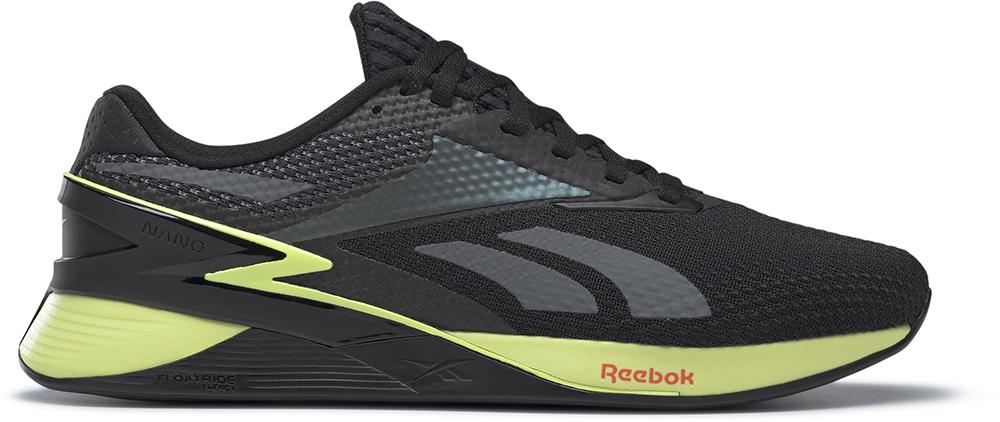 Reebok Nano X3 Gym Shoes - Core Black/energy Glow/smash Orange