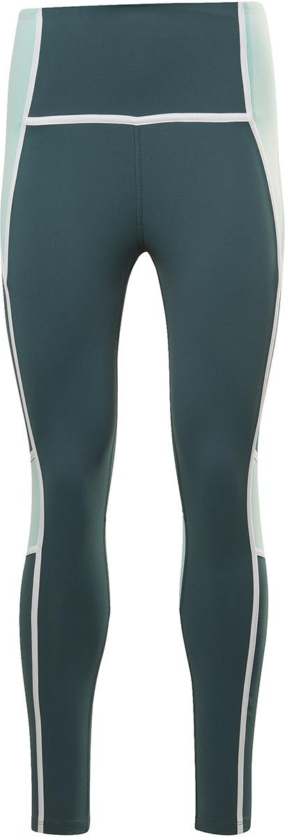 Reebok Womens Ts Lux High Rise Tight - Forest Green